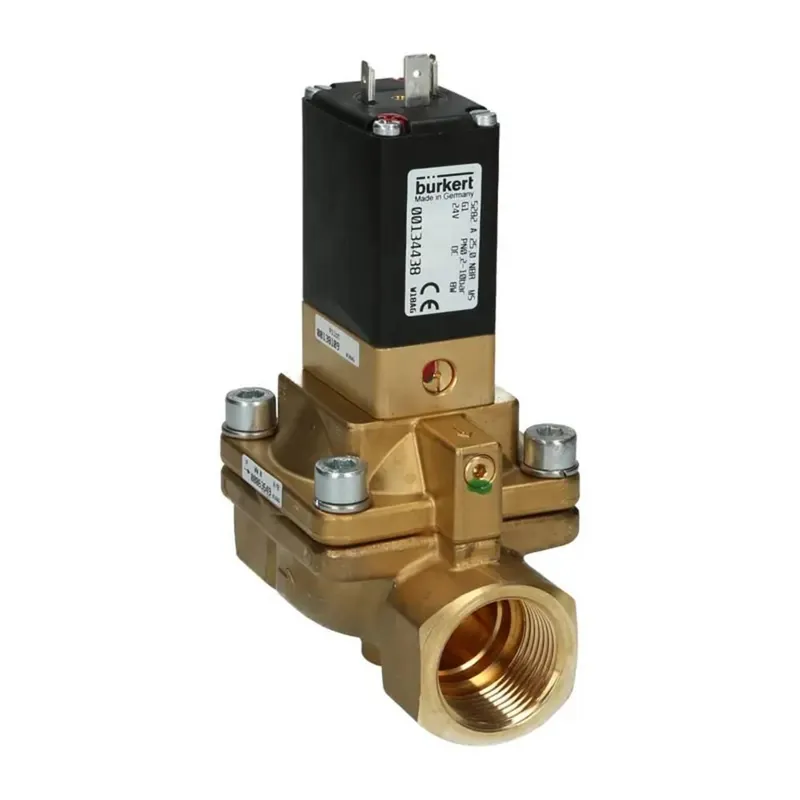 Cumpărături sigure Ventil electromagnetic cu servocomandă 24 V/DC racord G 1 lățime 25 mm Bürkert 134438 5282