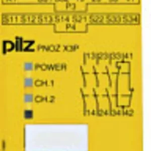 Releu de siguranță PILZ PNOZ X3P 24 V/DC 24 V/AC 3 x NO 1 x NC (l x î x A) 45 x 94 x 121 mm Ofertă de sezon