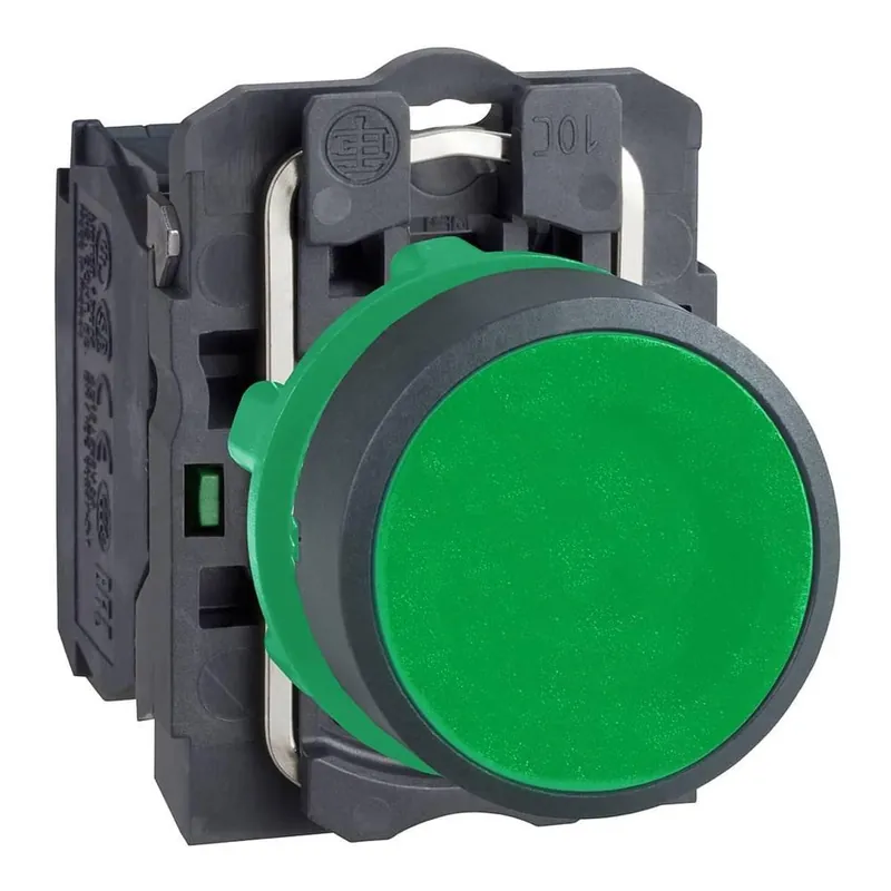 Buton de comandă plat 1 tastă verde Schneider Electric Harmony XB5AA31 Preț mic