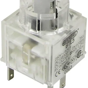 Element de contact cu soclu bec 1 contact NC, 1 contact NO cu revenire 250 V Schlegel BTL5 Ofertă de sezon