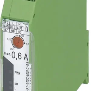 Contactor motor 24 V/DC 0.6 A Phoenix Contact ELR H5-IES-PT- 24DC/500AC-0,6 Livrare expres