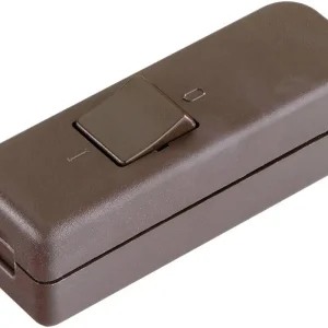 întrerupător intermediar pe cablu interBär, 1 pol, 6 (4) A/50 V/AC, maro Reduceri