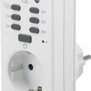 Cel mai bun preț Priză programabilă cu comutator crepuscular program zilnic 1800 W IP20 Renkforce