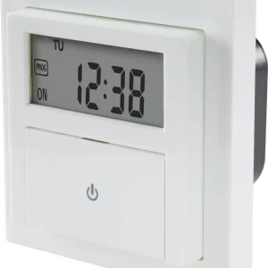 Chilipir Temporizator digital cu display program săptămânal 1800 W Sygonix SY-4504968