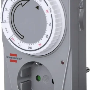 Super ofertă Temporizator analogic program zilnic 3680 W IP20 Brennenstuhl 1506590