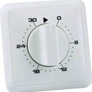 Comandă acum Temporizator analogic montaj încastrat program zilnic 3680 W IP20 Wallair 20100249