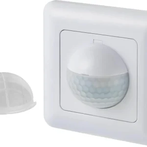 Detector de mișcare PIR 190° montaj încastrat alb Sygonix SY-4755362 Ofertă