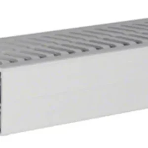 Ofertă limitată Canal de cablu perforat (L x l) 2000 mm x 40 mm gri deschis Hager HA780040