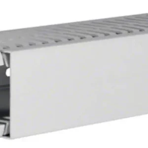 Canal de cablu perforat(L x B x H) 2000 x 60 x 80 mm gri deschis (metalic) Hager HA780060 Reduceri