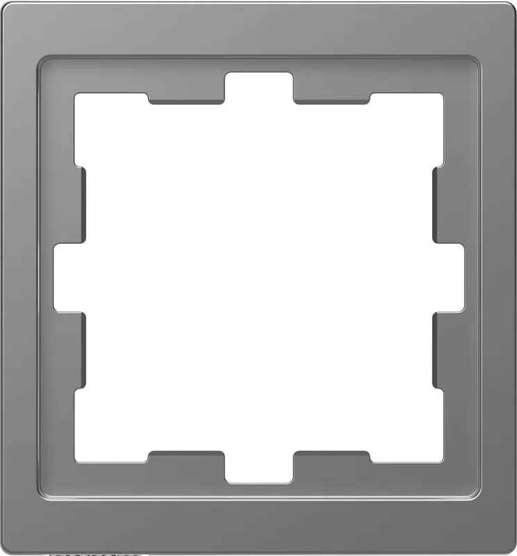 Ramă culoare inox Merten System Design MEG4010-6536 Premium