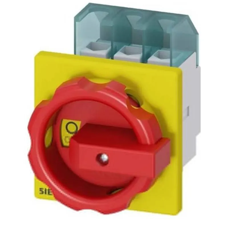 întrerupător de sarcină 3 pini 16 mm² 32 A 690 V/AC roșu, galben Siemens 3LD22030TK53 Ofertă