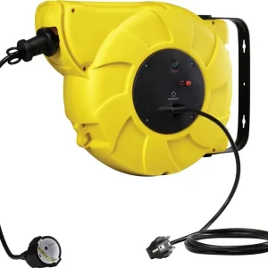 Calitate înaltă Prelungitor cu tambur 22 m, montare pe perete, Renkforce