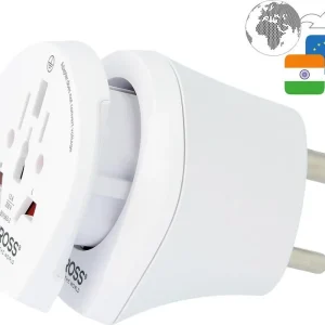 Adaptor priză pentru călătorii Combo World to India Skross 1.500215-E Reducere