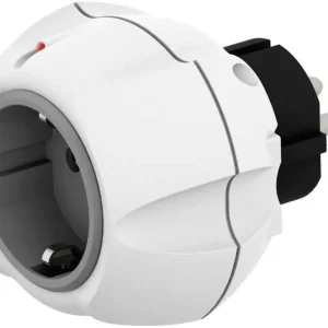 Livrare expres Priză cu protecţie suprasarcină şi semnalizare acustică Ehmann, alb