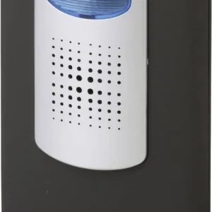 Receptor sonerie wireless cu 8 melodii, negru-argintiu, Heidemann 70873 HX Flashlight Ofertă de sezon