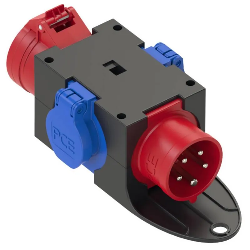 PCE 9430452 Distribuitor de curent CEE 400 V 16 A Retur ușor