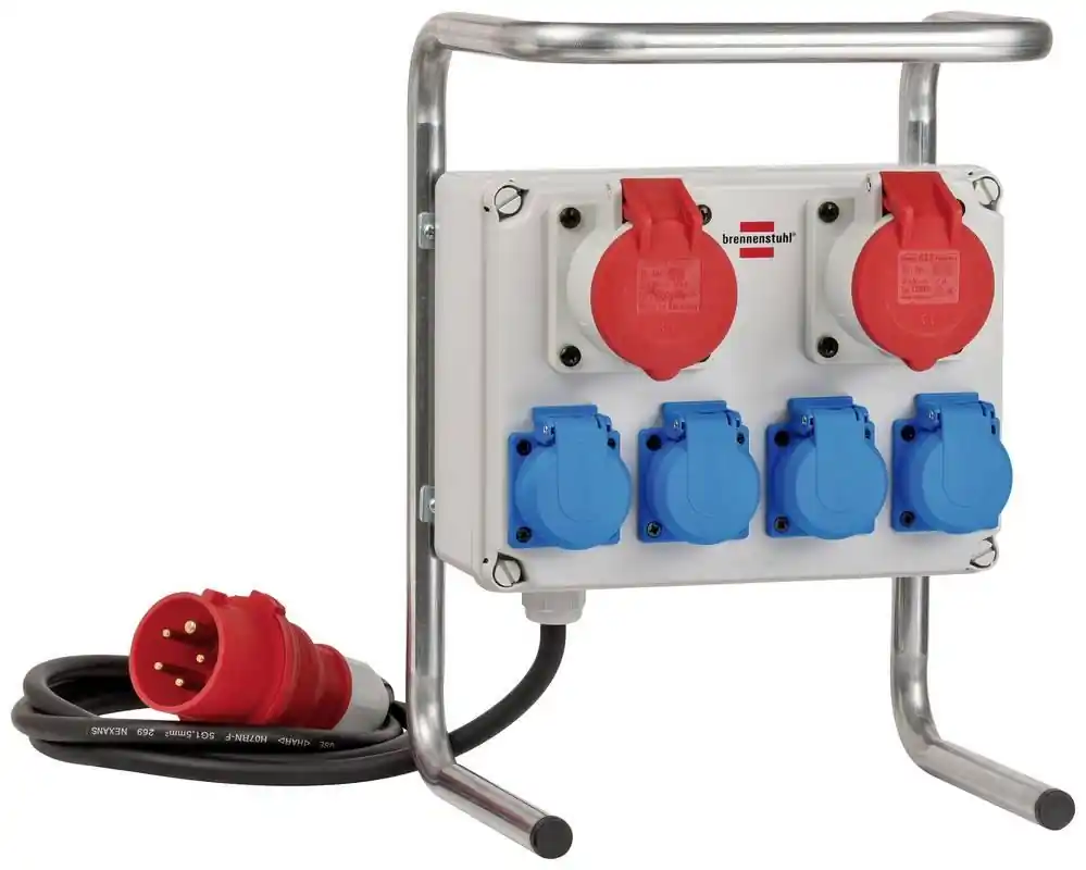 Distribuitor de curent CEE 400 V 16 A Brennenstuhl 1153750 Reducere specială