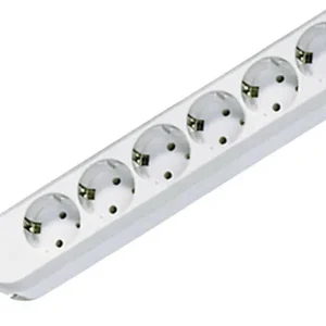 Prelungitor cu 6 prize Bachmann Smart 381.247K, 1.50 m, alb, fără întrerupător Livrare rapidă