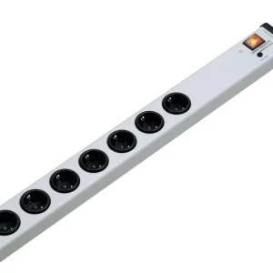 Prelungitor cu protecție la supratensiune 7 prize Ehmann 0207x00072301, 1.50 m, gri Nu rata