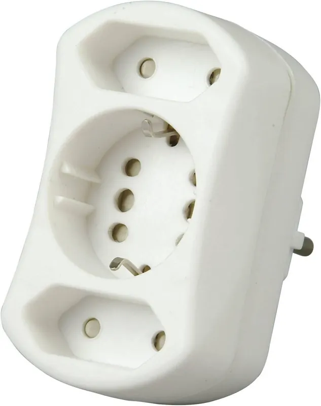 Plată securizată Adaptor DUOversal® Kopp, alb