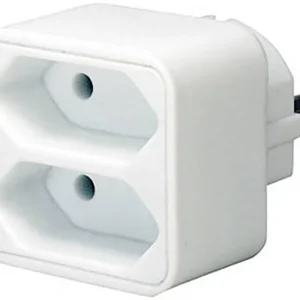 Adaptor cu 2 prize euro, alb, Brennenstuhl Cumpără acum