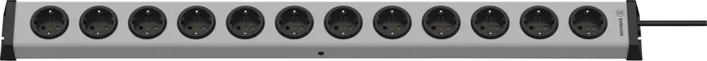 Promoție Prelungitor cu 12 prize Ehmann 0200x01124301, 1.50 m, gri, antracit