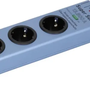 Prelungitor cu protecție la supratensiune 8 prize Brennenstuhl 1153340338, 2.50 m, albastru metalic Retur ușor