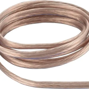 Cel mai bun preț Cablu pentru difuzoare 2 x 2.50 mm² transparent metraj AIV 23405T