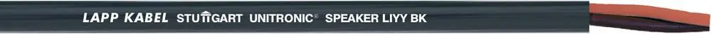 Cablu pentru difuzoare LIYY UNITRONIC® SPEAKER 2 x 1.50 mm² negru metraj LAPP 1233300 Ofertă specială