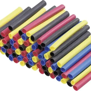 Set tuburi termocontractabile 2:1, 3.20 mm, 80 buc., DSG Canusa Expediere rapidă