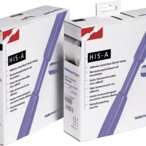 Nu rata Tub termocontractabil cu adeziv 3:1, 9 mm, transparent, 5 m, HellermannTyton HISA-9/3-PEX-CL