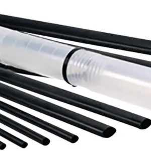 Set tuburi termocontractabile 4:1, negru 1 set, HellermannTyton 0905-50026 Premium