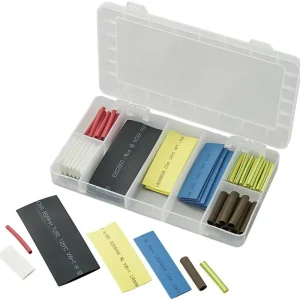 Reducere extra Set tuburi termocontractabile 2:1, 1 set, Tru Components