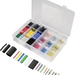 Set tuburi termocontractabile 2:1;3:1, 215 piese, Tru Components KS-301 Ofertă specială