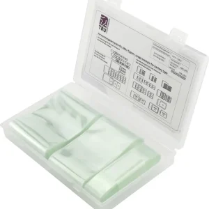 Ultima șansă Tub termocontractabil fără adeziv pentru acumulatori 2:1, transparent, 3 piese, Tru Components 30S011