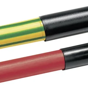 Tub termocontractabil fără adeziv 9.50 mm 4.80 2:1 negru metraj HellermannTyton TR27-9.5/4.8-PO-X-BK Super ofertă