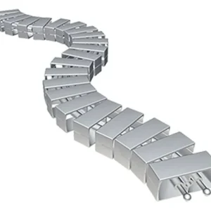 Ofertă Punte de cablu 1000 mm argintiu Bachmann 930.059