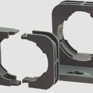 Cumpărături sigure Suport USH pentru tub de protecție negru Helukabel 93507