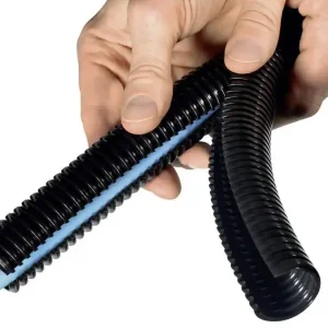 Ofertă HellermannTyton 166-11807 HG-DC54 Tub de protecție flexibil negru 45.30 mm metraj