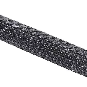 Tresă cablu ignifugă 7 la 13 mm poliester negru metraj HellermannTyton 170-81004 HEGPETFR08-PET-BK Ofertă de sezon