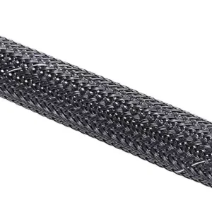 HellermannTyton 170-81102 HEGPETFRX09-PET-BK Tresă cablu negru poliester 5 la 16 mm metraj Premium