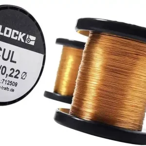 Livrare gratuită Sârmă de cupru emailată Ø exterior 0.08 mm 856 m 0.05 kg Block CUL 50/0,08