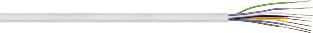 Livrare rapidă Cablu sonerie 2 x 2 x 0.50 mm² alb metraj Kash