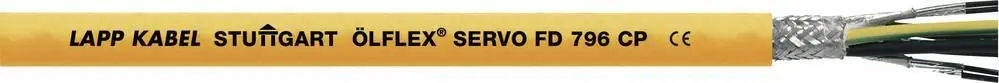 Chilipir Cablu servo ÖLFLEX® SERVO FD 796 CP 4 G 1.50 mm² protocaliu metraj LAPP 27950-1