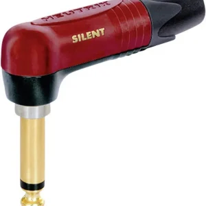 Cumpărături sigure Jack 6,35 mm, mufă tată, mono, în unghi, cu întrerupător, seria SILENT, NP 2 RX-AU-SILENT Neutrik