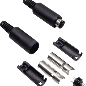 Conector tată mini-DIN, drept, 7 pini, 204005 BKL Electronic Nu rata
