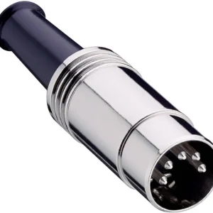 Conector tată DIN, drept, 6 pini, 0131 06 Lumberg Disponibil imediat