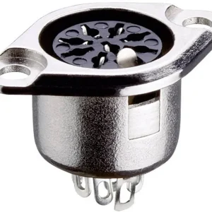 Conector DIN, soclu mamă, cu blocare, 4 pini, 0103 04 Lumberg Cumpărături sigure