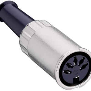 Conector mamă DIN, drept, fixare tip baionetă, 3 pini, 0122 03 Lumberg Ofertă specială