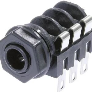 Popular Jack 6,35 mm, soclu mamă, pentru montare, NMJ6HF-S Neutrik